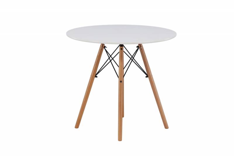 Danburi spisebord &Oslash;60cm MDF hvid