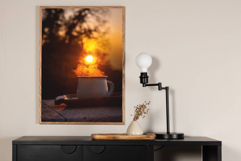 Plakat Morning coffee 21x30cm med varm kaffestemning