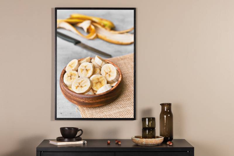 Plakat Banana 50x70cm gul