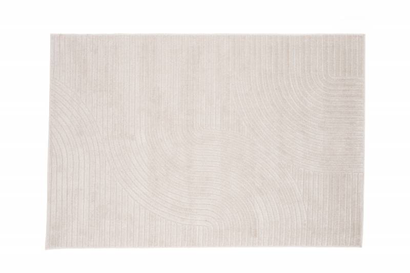 Vince t&aelig;ppe med m&oslash;nster 240x340cm hvid