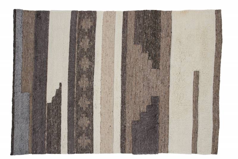 Vincent gulvt&aelig;ppe 230x160 cm i flerfarvet uld