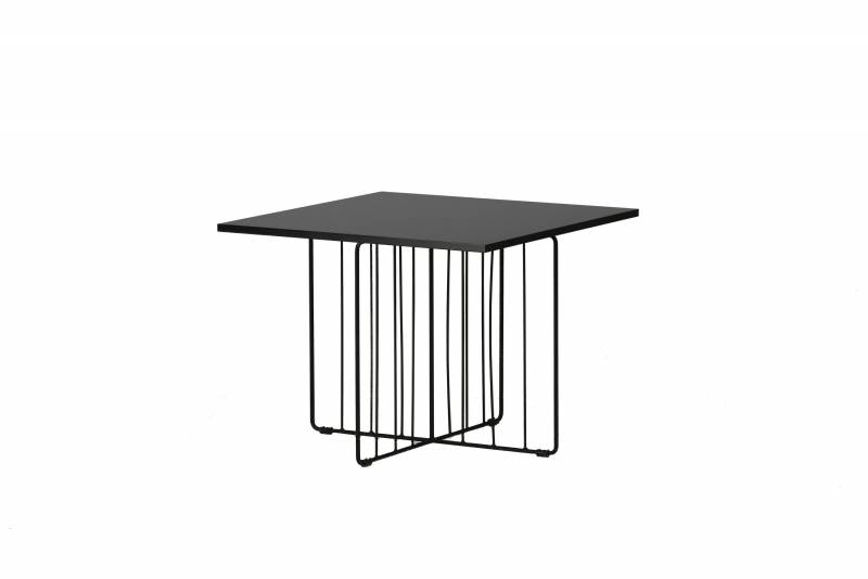 Dayton sofabord 60x60cm MDF sort
