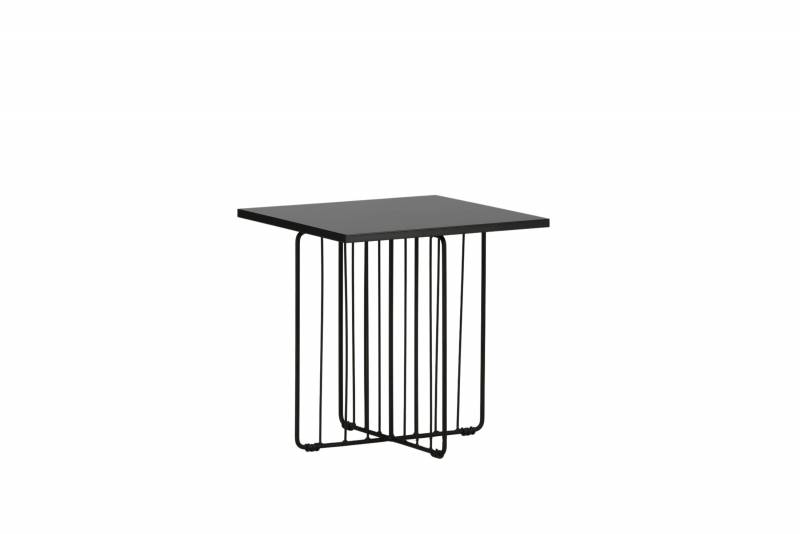 Dayton sofabord 40x40cm MDF sort