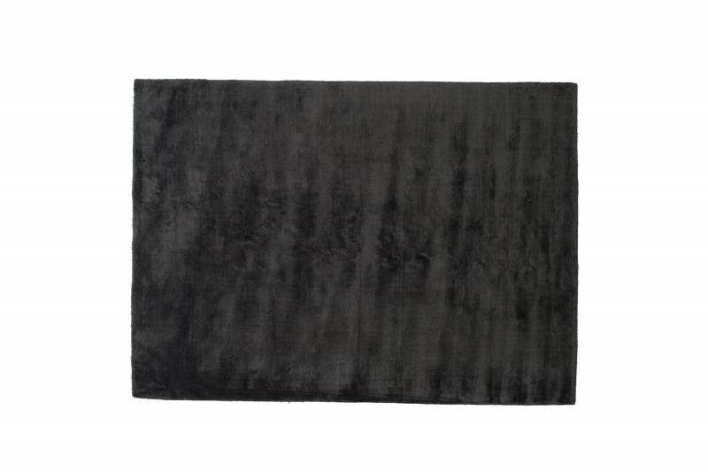 Indra h&aring;ndv&aelig;vet viskosgulvt&aelig;ppe 200x300cm gr&aring;