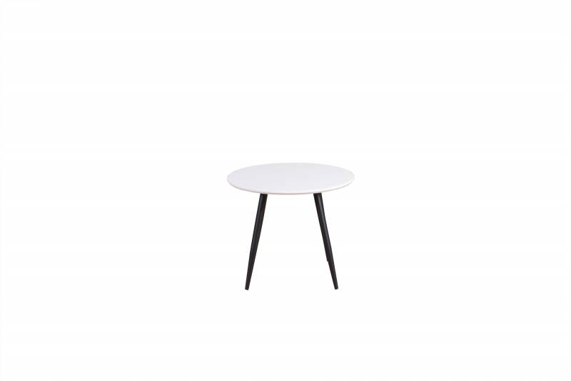 Plaza b&oslash;rnebord &Oslash;60cm MDF hvid