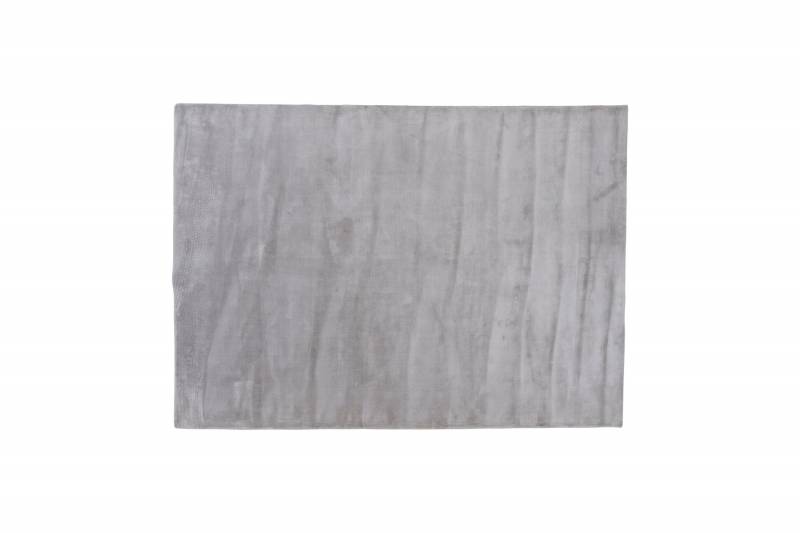 Indr viskosgulvt&aelig;ppe 170x240cm s&oslash;lv
