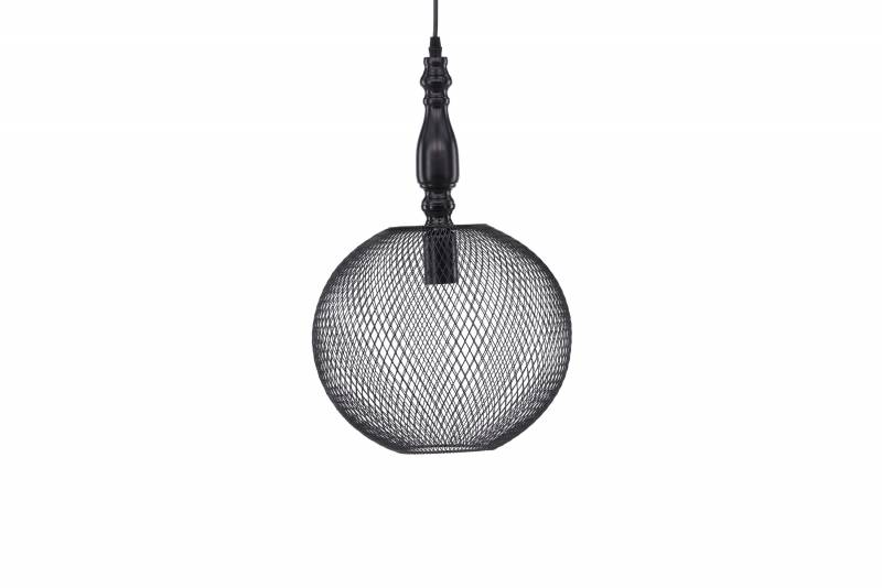 Valence loftlampe &Oslash;30cm i sort mesh