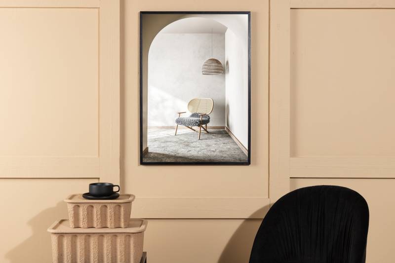 Plakat Lounge Chair 50x70cm beige