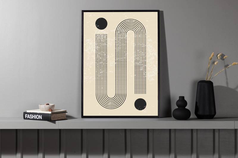 Plakat Pantheon 21x30cm beige