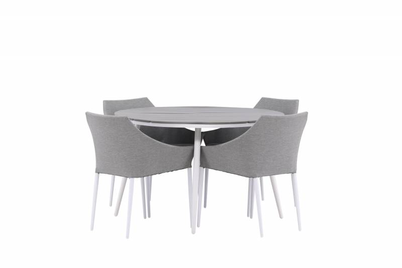 Break+ Spoga havem&oslash;bels&aelig;t med rundt bord &Oslash;120cm og 4 stole