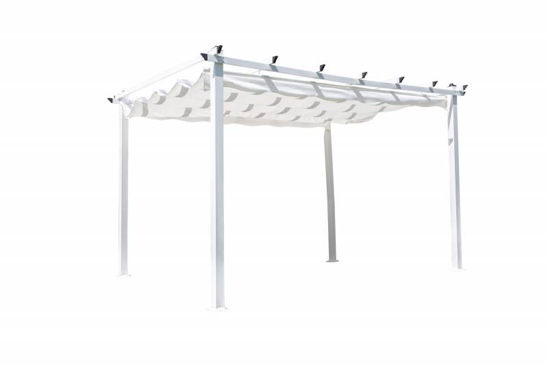 Lazio pergola 395x345x250cm, hvid