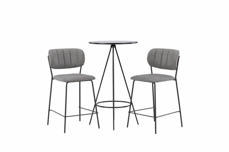 Bistro barbord &Oslash;60cm med 2 Bell barstole