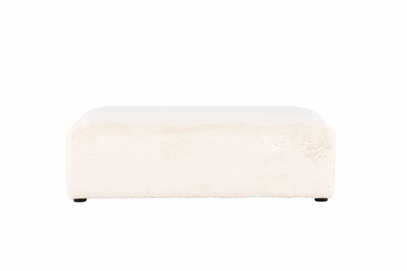 Davie puf 100x100cm beige fleece