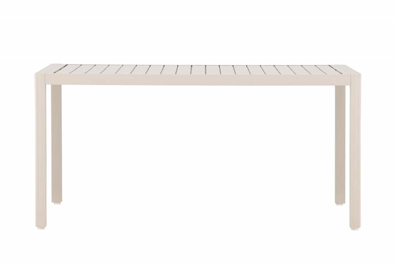 Giardini udend&oslash;rs havebord 150x85cm aluminium beige