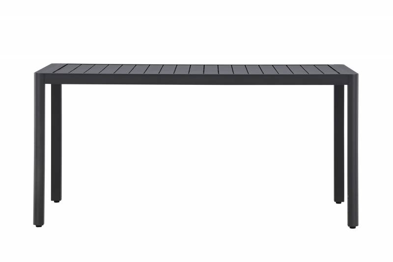 Giardini udend&oslash;rs havebord 150x85cm aluminium sort