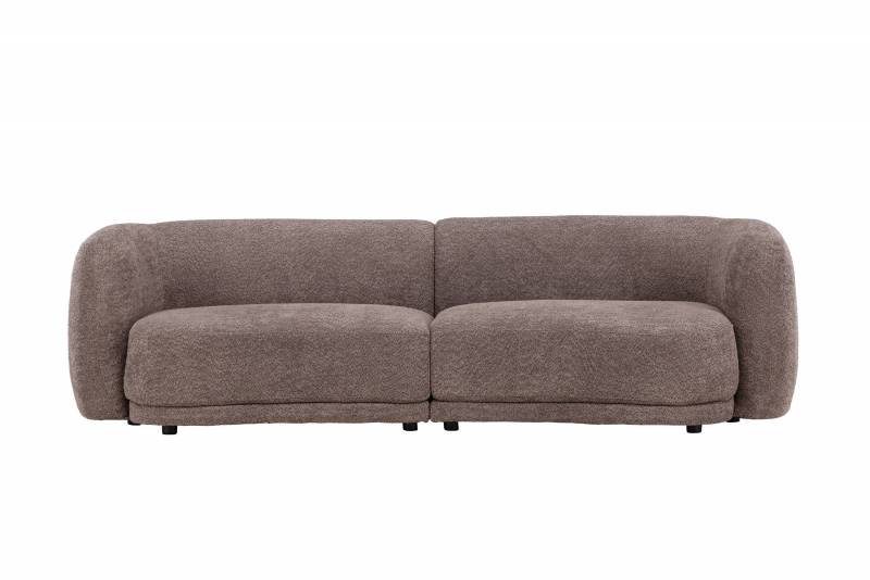 Cielo sofa 3-personers brun boucl&eacute;