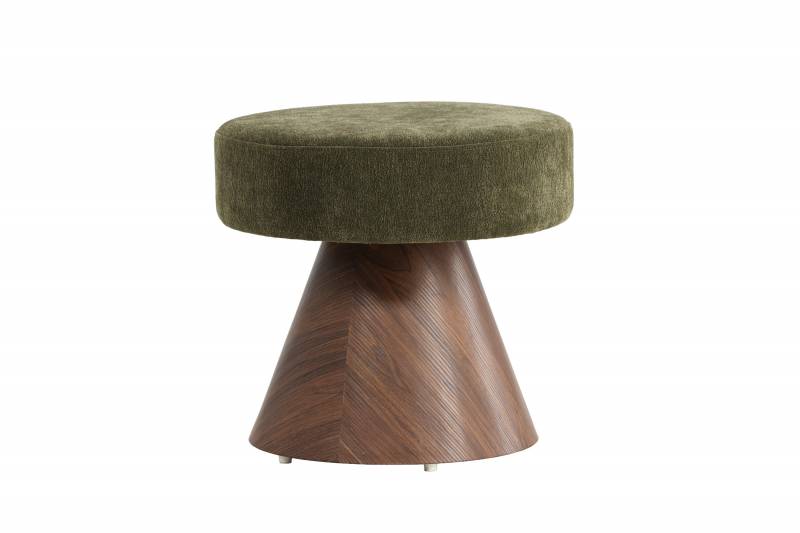 Lanzo puf &Oslash;48cm polyester gr&oslash;n