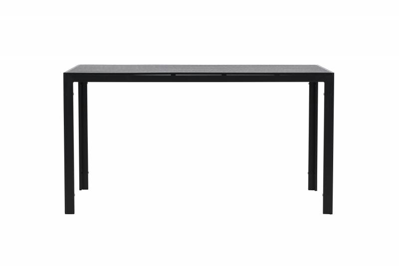 Mirko havebord 140x80cm sort