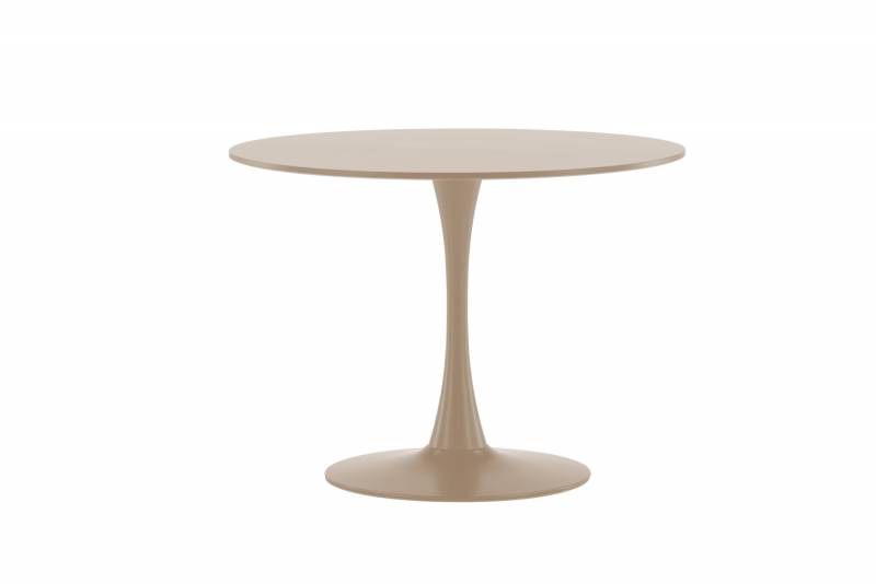 Glade spisebord &Oslash;100cm MDF beige