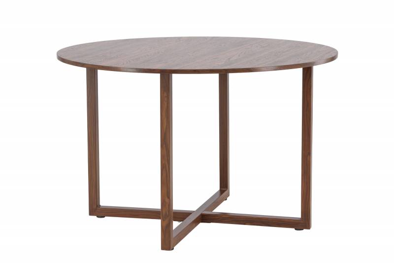 Durango spisebord &Oslash;120cm MDF m&oslash;rk brun