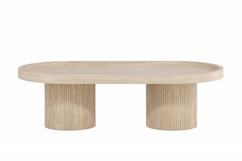 Krille sofabord 120x60x35cm MDF beige