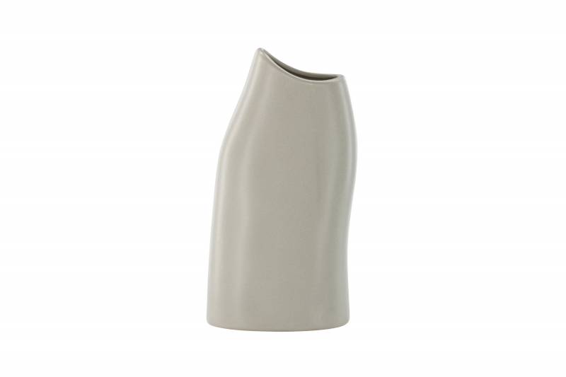 Ernst vase 23x12x9cm glaseret stent&oslash;j gr&aring;