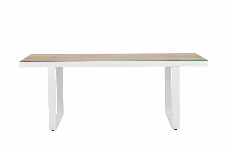 Merlo udend&oslash;rs havebord 200x90cm hvid