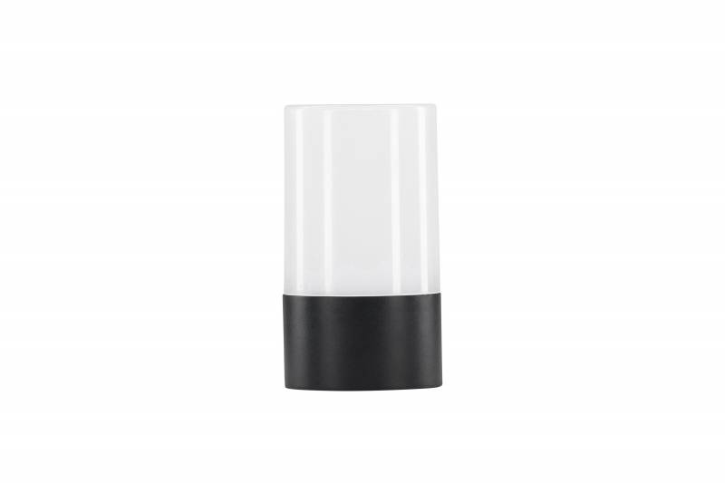 Tubu bordlampe &Oslash;10&times;18 cm &ndash; Sort/hvid