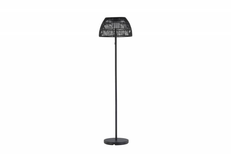 Mabis solcelle gulvlampe &Oslash;30cm sort