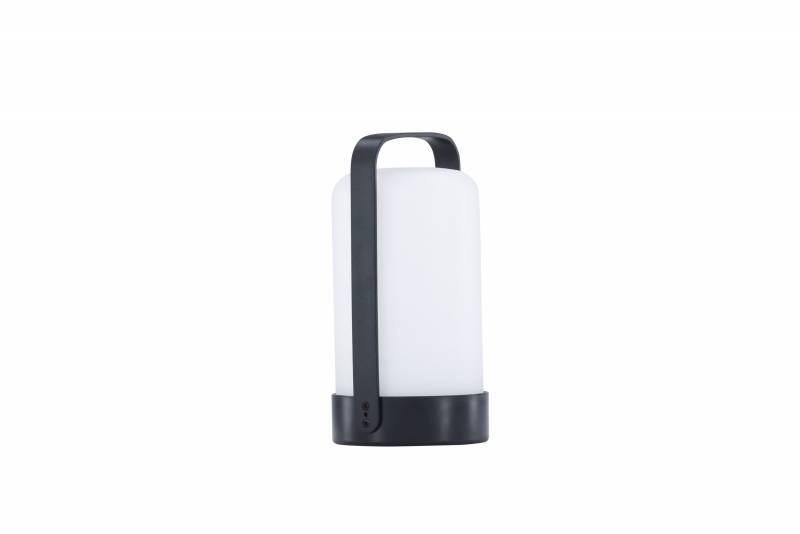 Fern bordlampe &Oslash;12&times;22 cm Sort/hvid