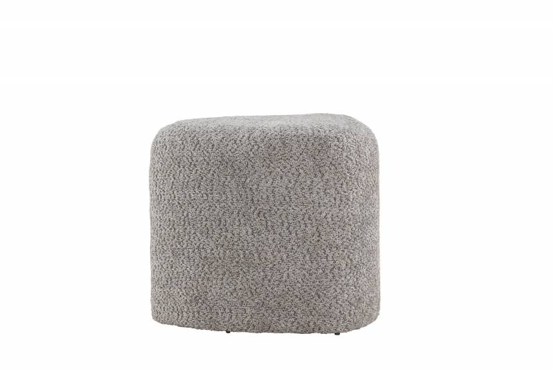 Peg puf &Oslash;46cm i boucl&eacute; gr&aring;