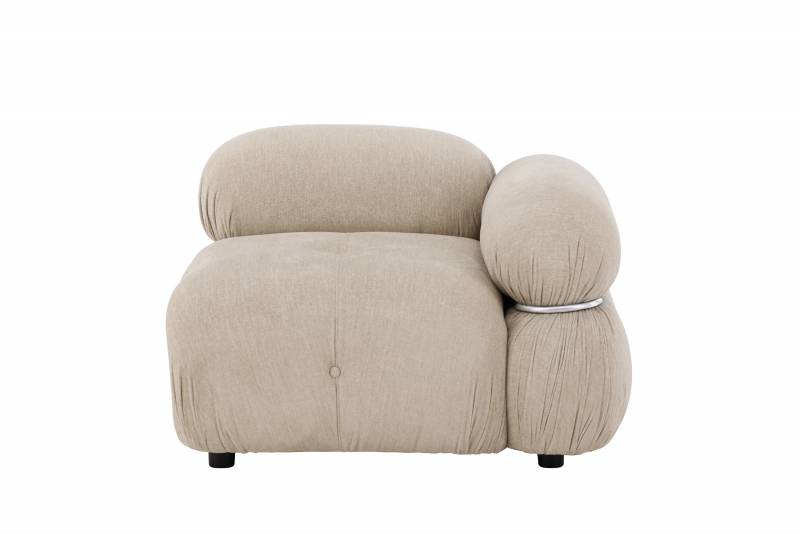 Mika modul sofa 95x70cm venstrehj&oslash;rne beige