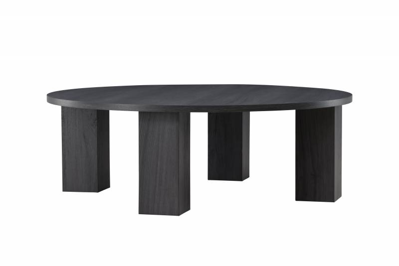Juno sofabord &Oslash;120 cm MDF sort