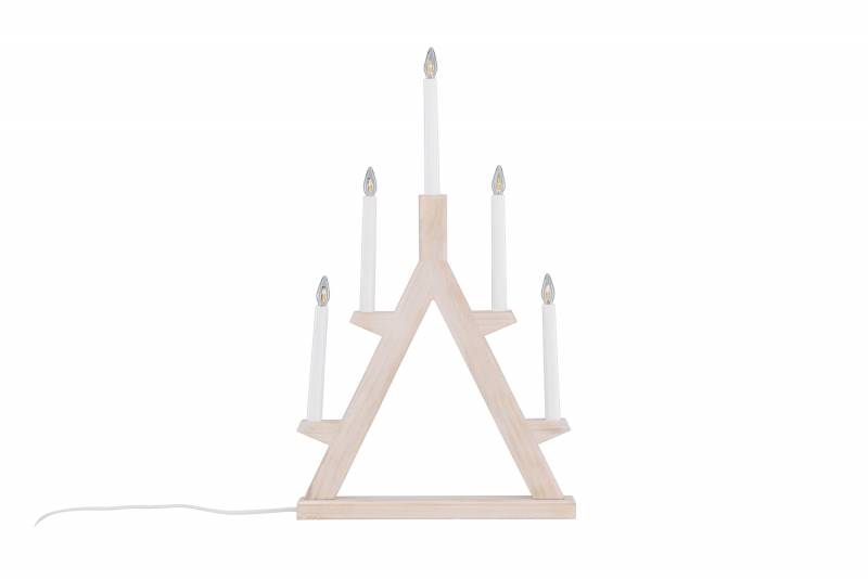 Val Thorens bordlampe 60x36cm fyrretr&aelig; hvid
