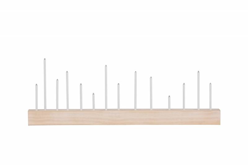 Kungsberget bordlampe 77x24cm MDF hvid