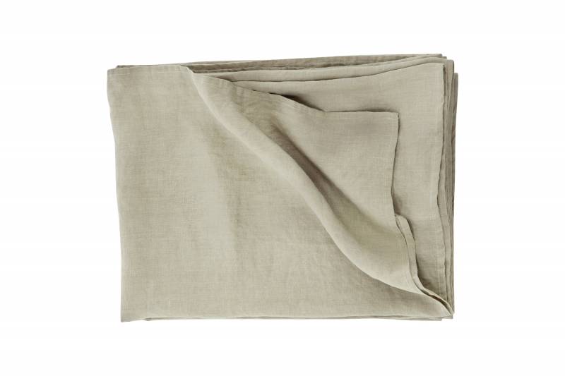 Milo senget&aelig;ppe i linen 250x150cm beige