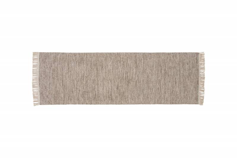 Cyrus h&aring;ndv&aelig;vet uldt&aelig;ppe 250x80cm beige