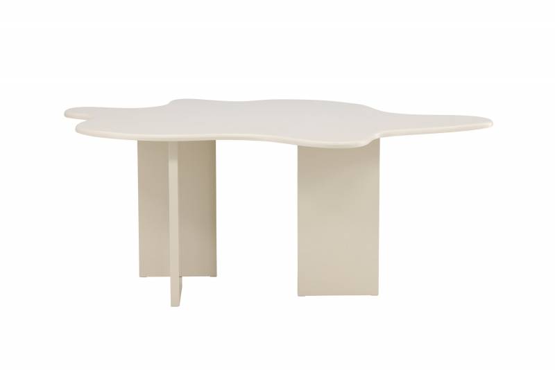 Flower spisebord 190x123cm MDF beige