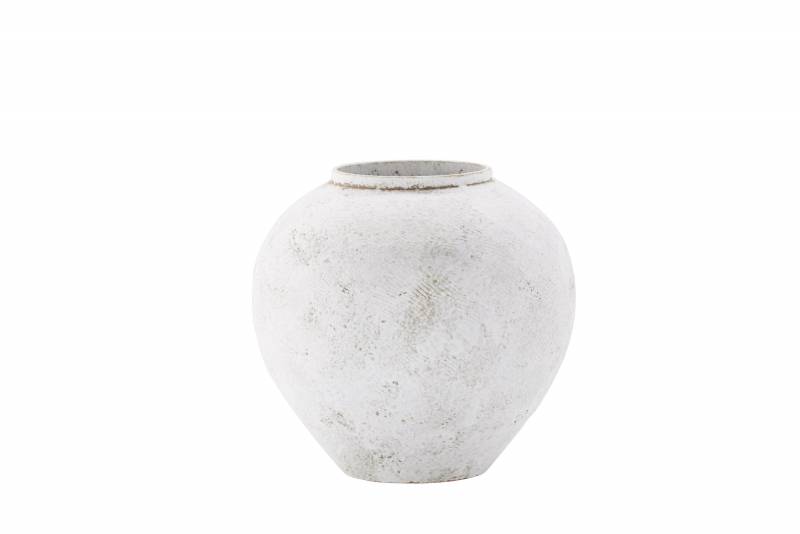 Globe vase &Oslash;25cm keramik beige