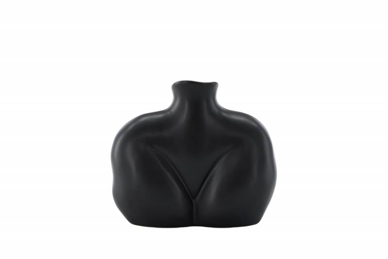 Harvey vase &Oslash;5cm glaseret stent&oslash;j sort