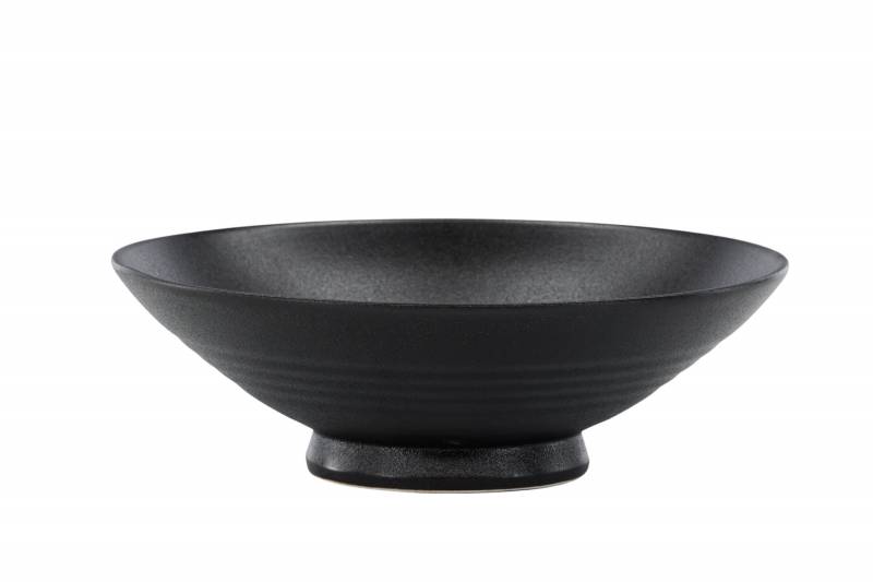 Wabi Sabi sk&aring;l &Oslash;25cm sort