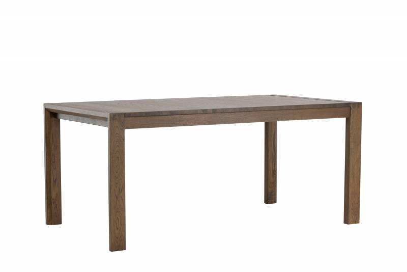 Slider spisebord 170x95 cm + 2 till&aelig;gsplader natur egetr&aelig;slook