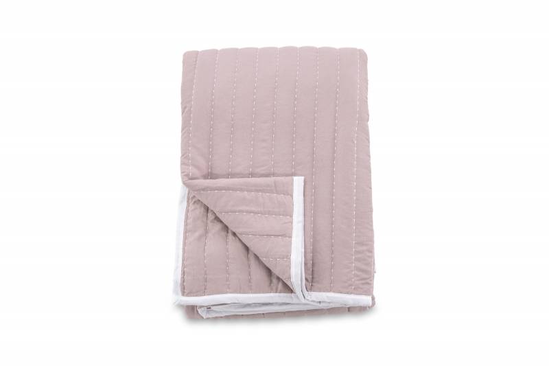 Juni senget&aelig;ppe 260x180cm  microfiber pink