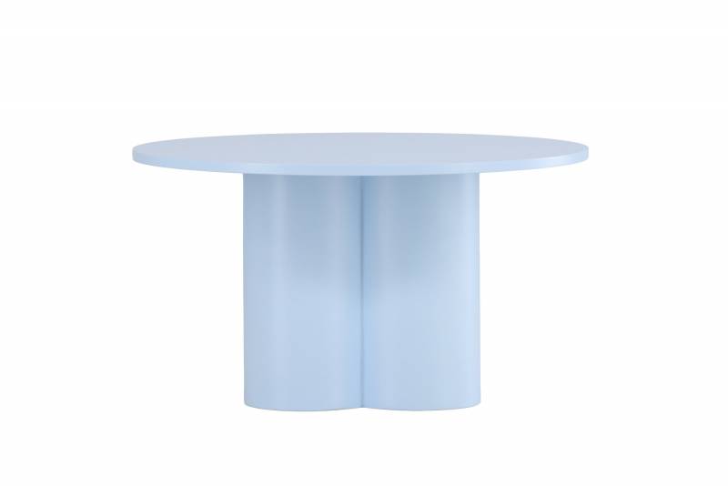 Olivia sofabord &Oslash;80cm MDF baby bl&aring;