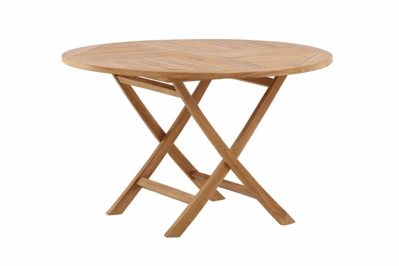 Kenya rundt havebord &Oslash;120cm i teak