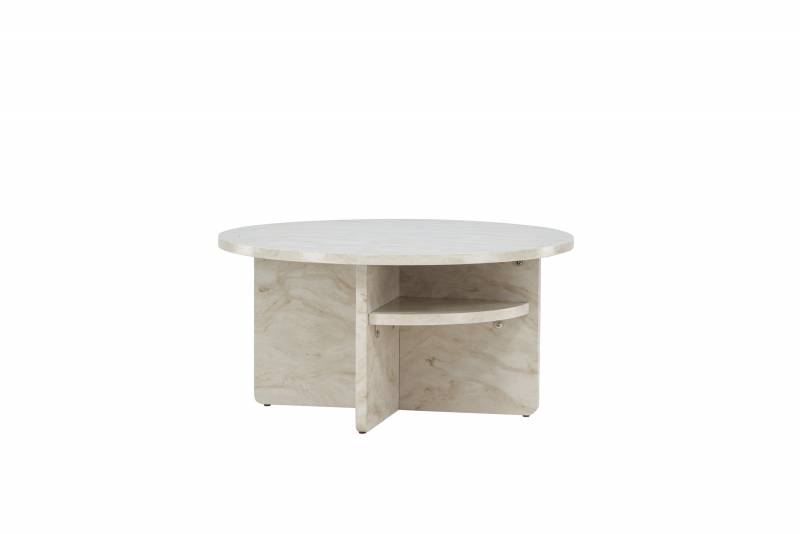 &Aring;lesund sofabord &Oslash;85cm MDF beige