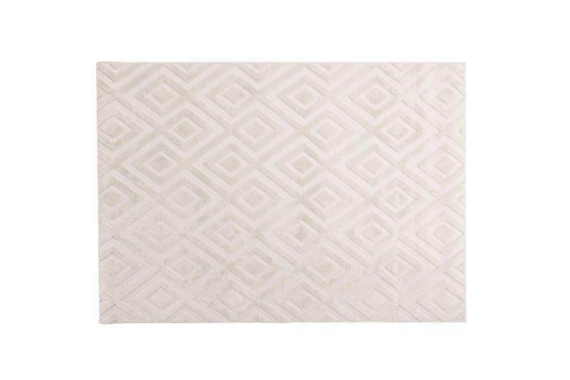 Pia t&aelig;ppe bl&oslash;dt 230x160 cm hvid