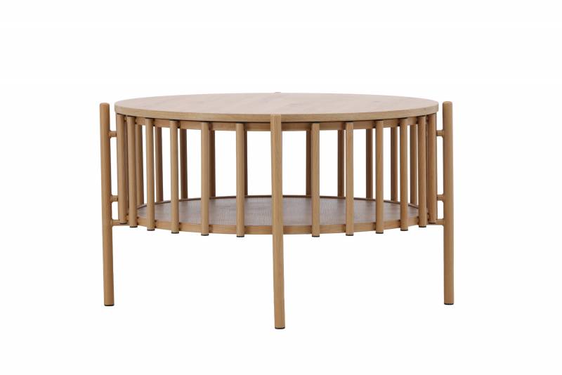 Rubbo sofabord 80x50 cm natur tr&aelig;look