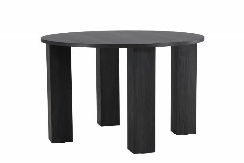 Juno rundt spisebord &Oslash;120cm MDF sort