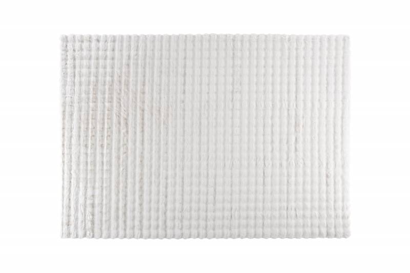 Novis gulvt&aelig;ppe 290x200 cm 100% polyester hvid